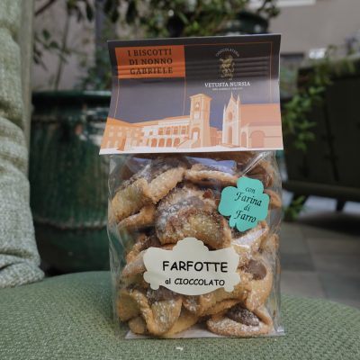 Farfotte with gianduja or dark chocolate creams