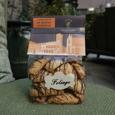Biscotti Foliage: marmellata di arance, cannella e cioccolato